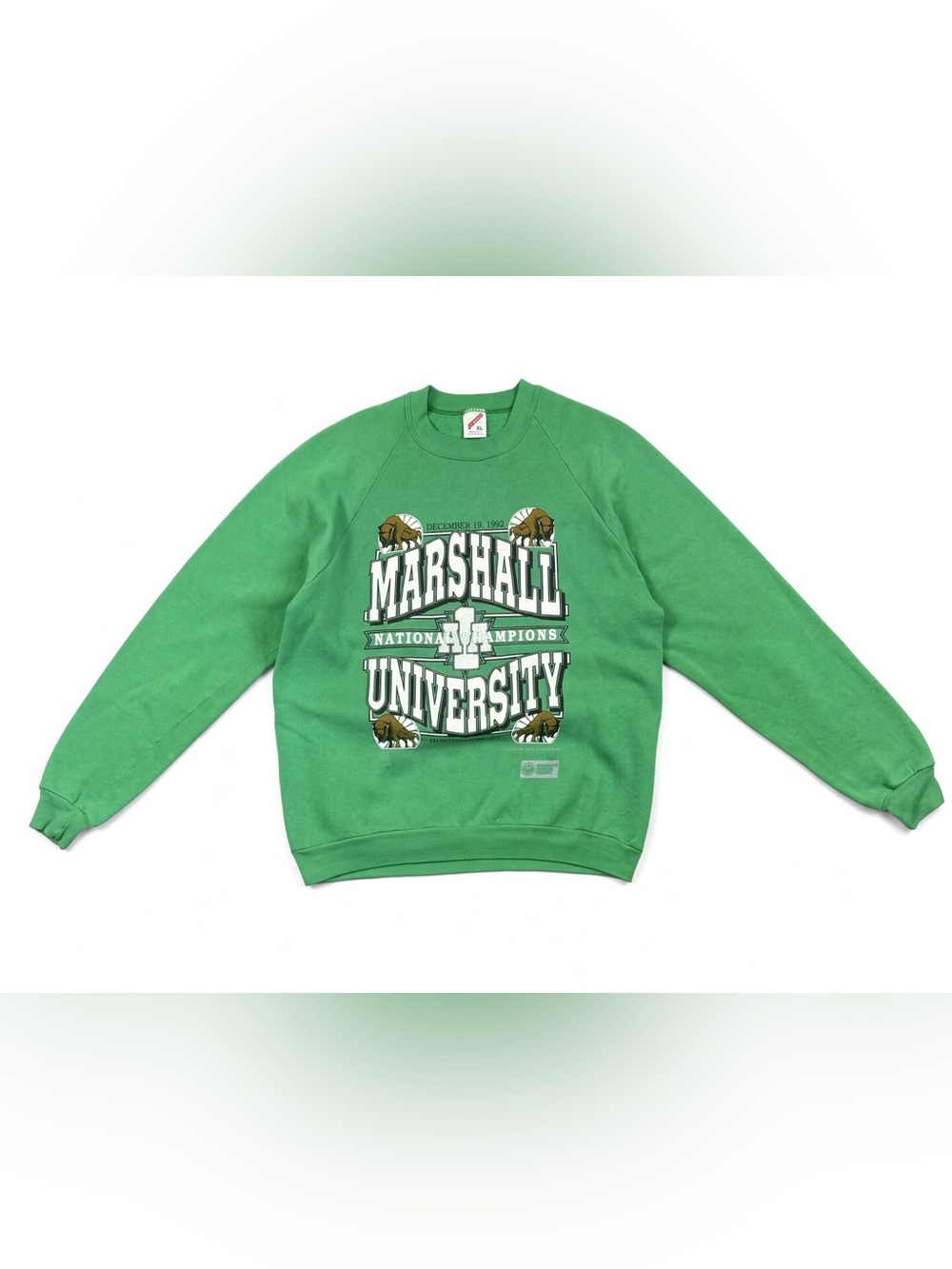 Vintage Marshall University 1992 National Champions Crewneck XL
